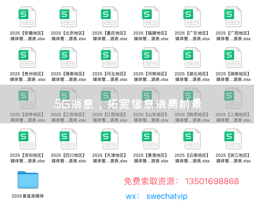 5G消息，拓宽信息消费前景