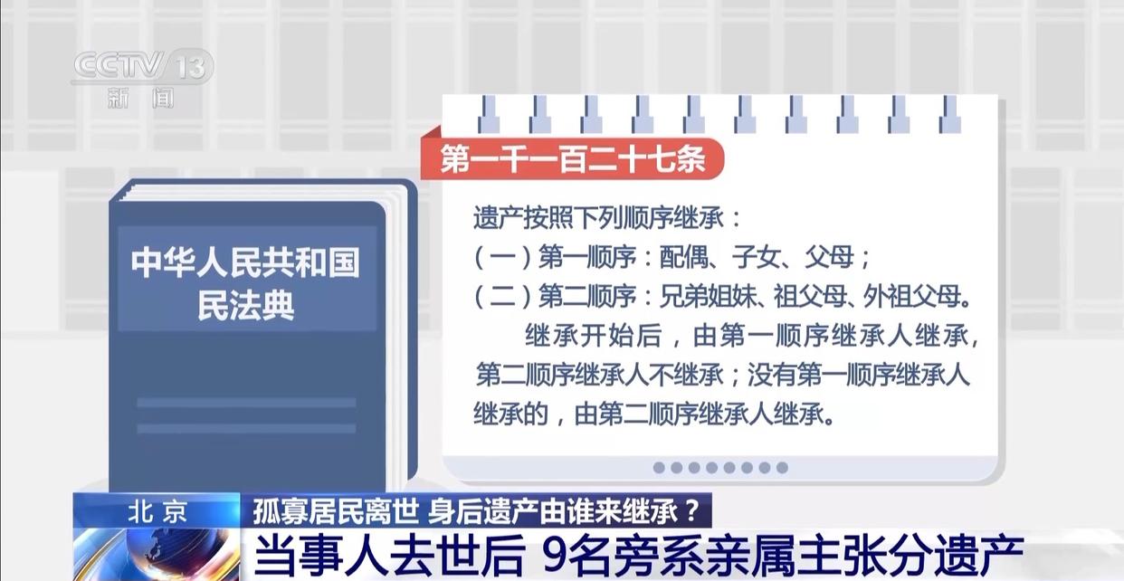 法治在线丨赵女士走了，叔姑舅姨9人争遗产，房产为何收归国家？案例释法→